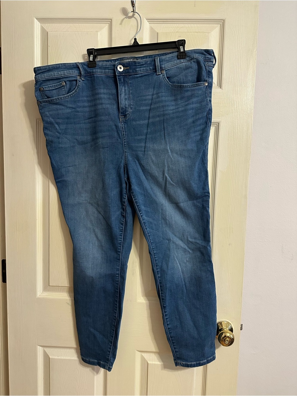 torrid Midfit Super Skinny Stretch Jeggings - Mid Wash